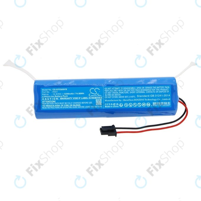 Bateria do Eufy RoboVac X8, PA61, Li-Ion, 14.4V, 5200mAh, HQ