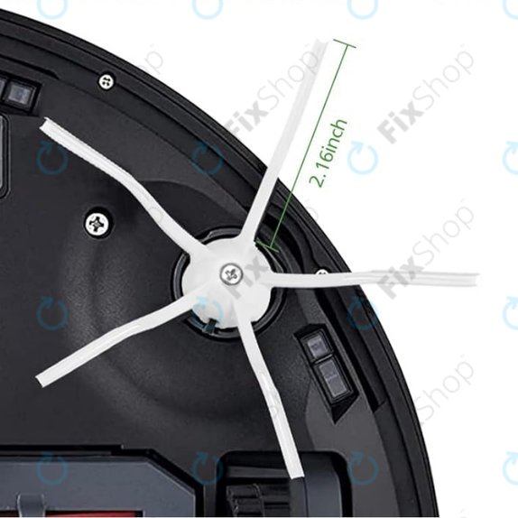 Zestaw części zamiennych do Xiaomi Roborock Q7+, Q7 Max, Q7 Max+ (1x Główna szczotka, 2x Filtr, 2x Szczotka boczna – biała, 2x Ściereczka mopująca, 2x Worek na kurz)