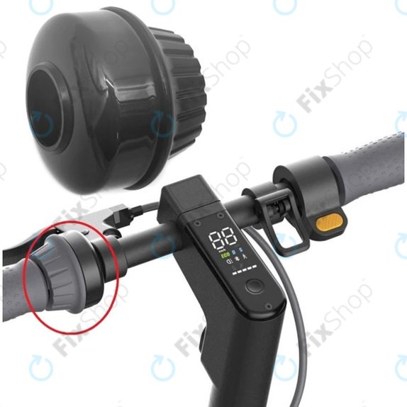 Dzwonek do Ninebot Segway Max G30, Czarny, Black