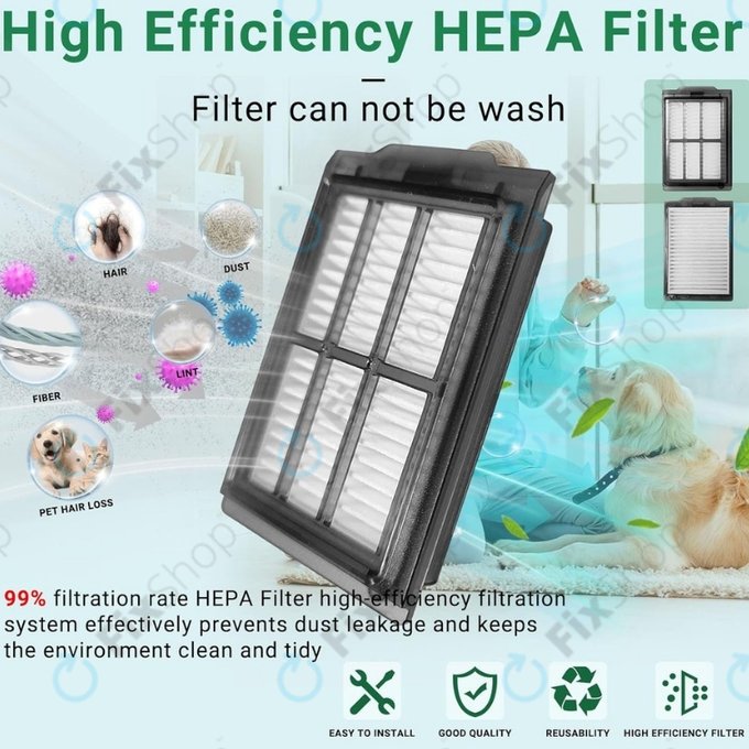 Filtr HEPA, 2 szt. do iRobot Roomba Plus 505, 507, 405, 4020