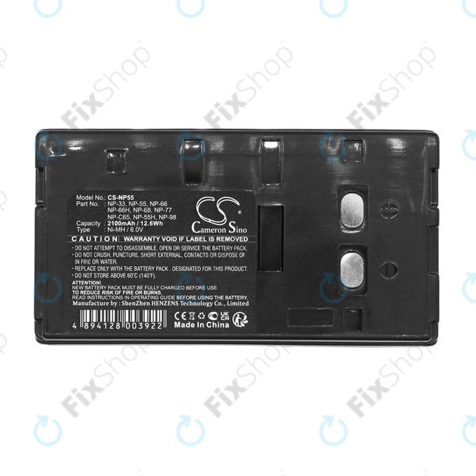 Bateria do Blaupunkt, Sony, Akai, HP, 2100mAh, Ni-MH, 6V, NP-33, HQ