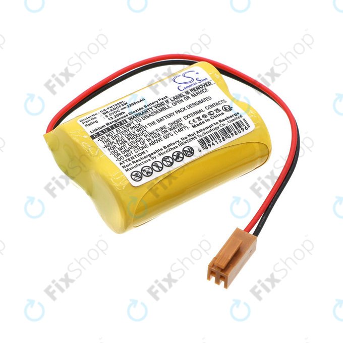 Bateria do Beta iSV Amplifier, 2200mAh, Li-MnO2, 6V, BR-AGCF2W, HQ