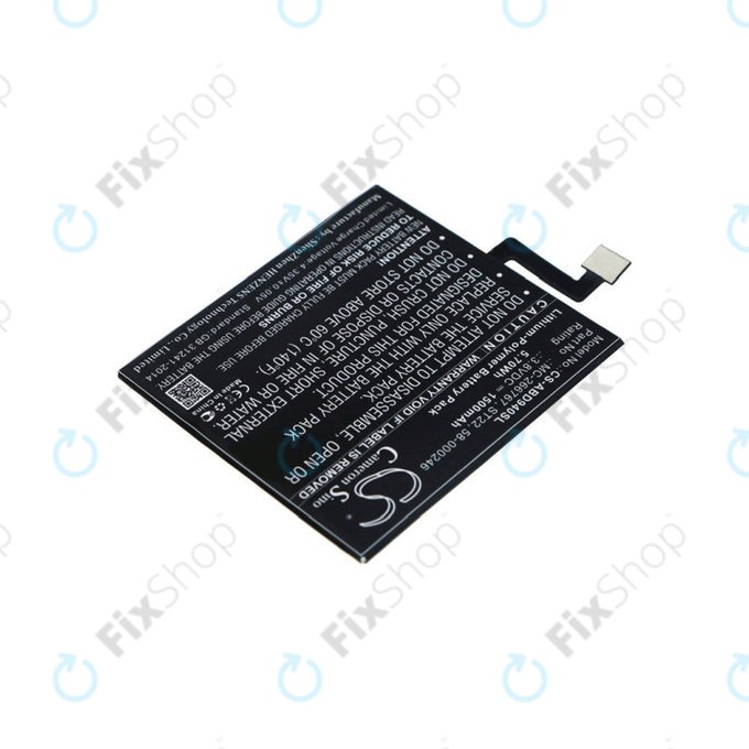 Bateria do Amazon Kindle Paperwhite 4 (2018), 1500mAh, Li-Pol, 3.8V, ST22, HQ