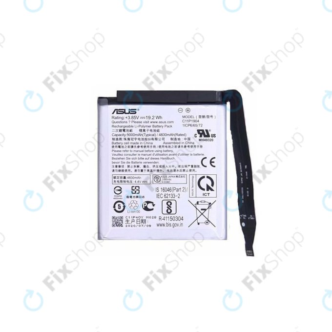 Bateria do Asus Zenfone 7, 7 Pro, C11P1904, 5000mAh, 0B200-03740300, Genuine Service Pack