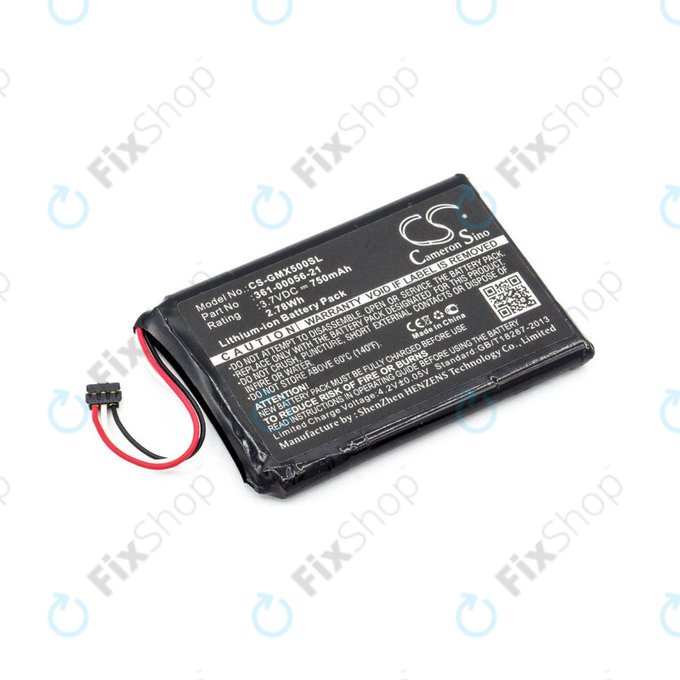 Bateria do Garmin Driveluxe 50, 750mAh, Li-Ion, 3.7V, 361-00056-21, HQ