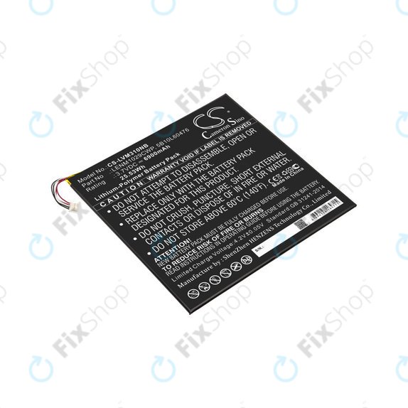 Bateria do Lenovo Miix 300, Miix 310, 6900mAh, Li-Pol, 3.7V, LENM1029CWP, HQ
