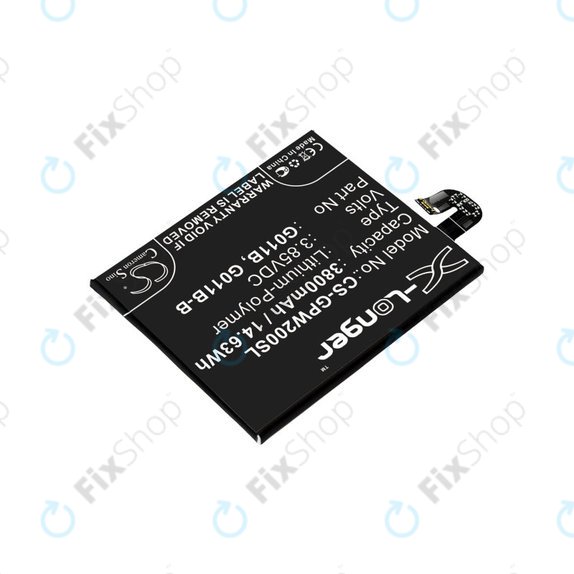 Bateria dla Google Pixel 2 XL G011C, 3800mAh, Li-Pol, 3.85 V, G011B, HQ