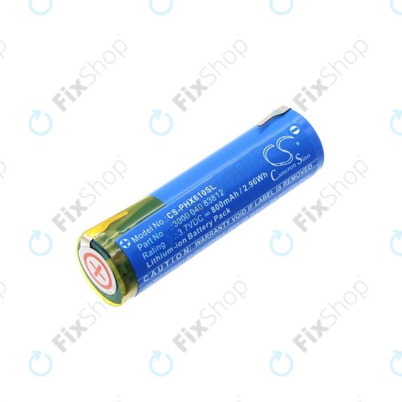 Bateria do Oral-B Genius X, Philips HX6100 Series, 800mAh, Li-Ion, 3.7V, 3000 040 83812, HQ
