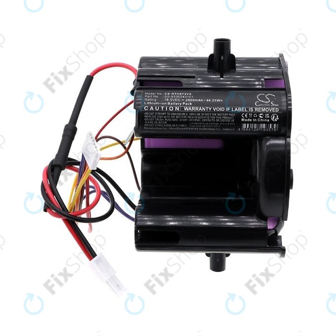 Bateria do Rowenta RH6737WH, SS-9100043101, Li-Ion, 18,5V 2500mAh, HQ