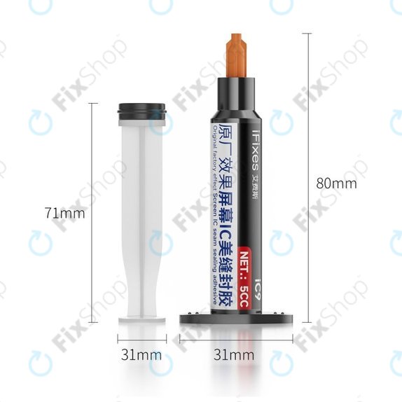 Klej do układów scalonych (IC) na płycie głównej, 5ml, iFixes IC Underfill Glue