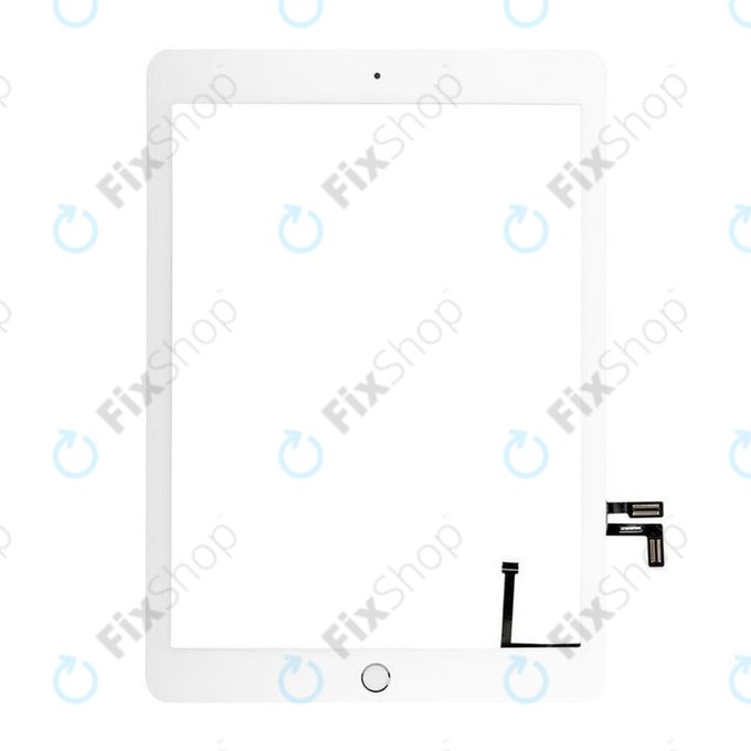 Ekran dotykowy z przyciskiem Home dla iPad (5th Gen 2017), Silver