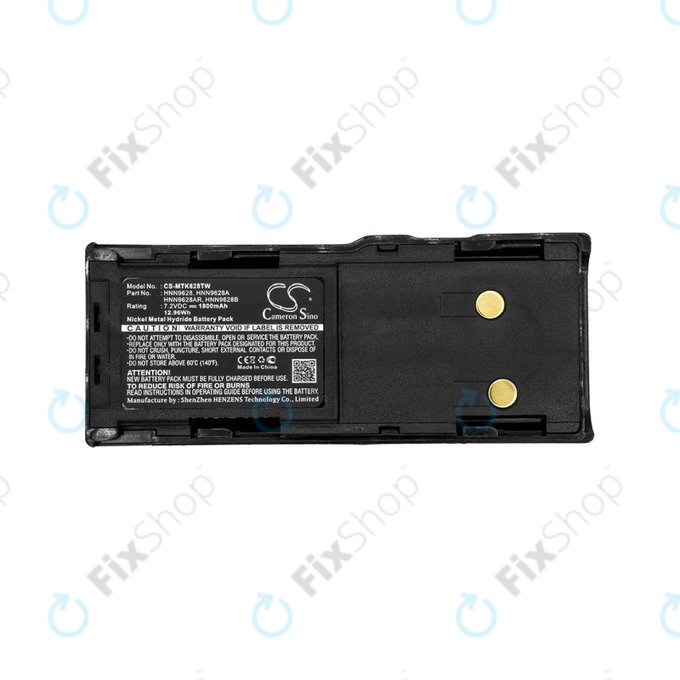 Bateria do Motorola CP250, GTX800, 1800mAh, Ni-MH, 7.2V, HNN9628, HQ