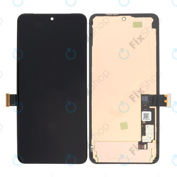 Wyświetlacz OLED do Google Pixel 8 Pro GC3VE, G1MNW, Ekran dotykowy z ramką, Czarny, Black