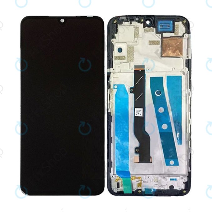 Wyświetlacz OLED do Infinix Note 12, Ekran dotykowy z ramką, Force Black