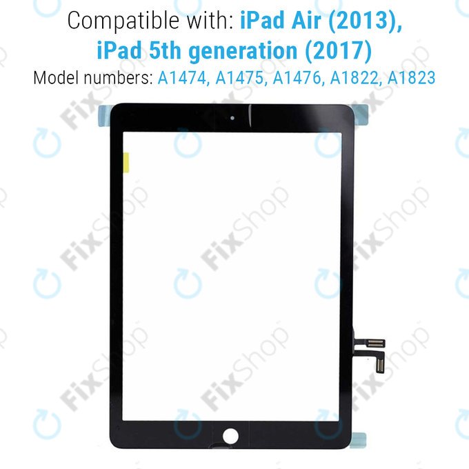 Ekran dotykowy dla iPad Air, iPad (5th Gen 2017), Black
