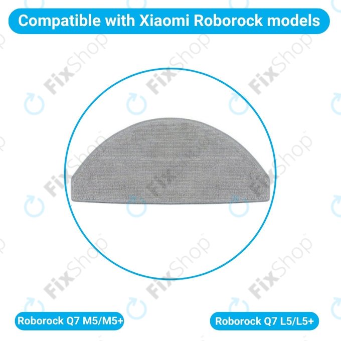 Ściereczka mopująca, 2 szt. do Xiaomi Roborock Q7 M5, Q7 M5+, Q7 L5, Q7 L5+