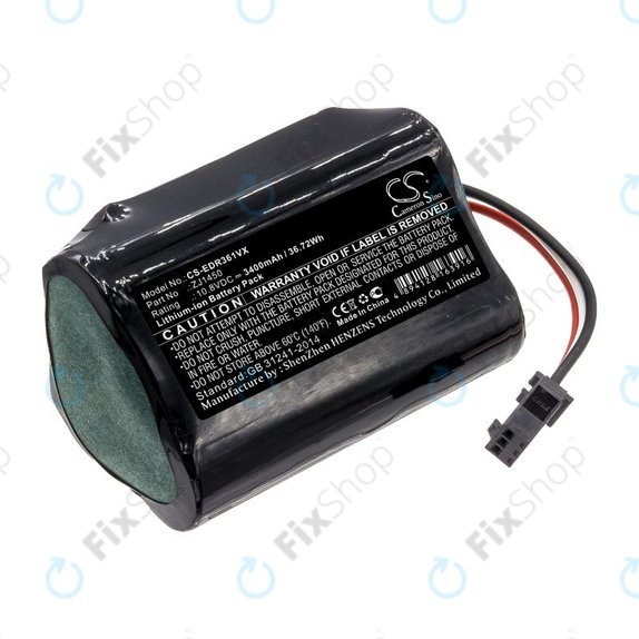 Bateria do Ecovacs Deebot Slim, D36, 3400mAh, Li-Ion, 10.8V, ZJ1450, HQ