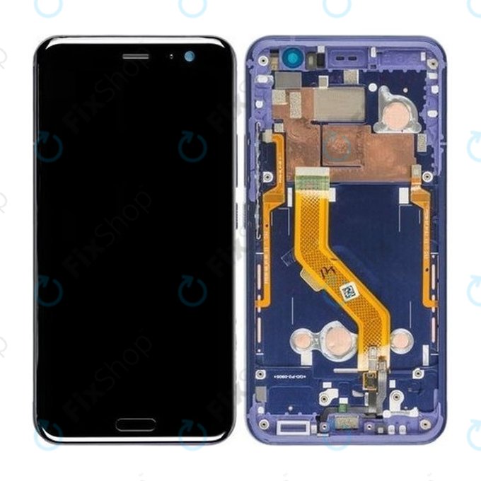 Zestaw wyświetlacza LCD TFT do HTC U11 | Niebieski
