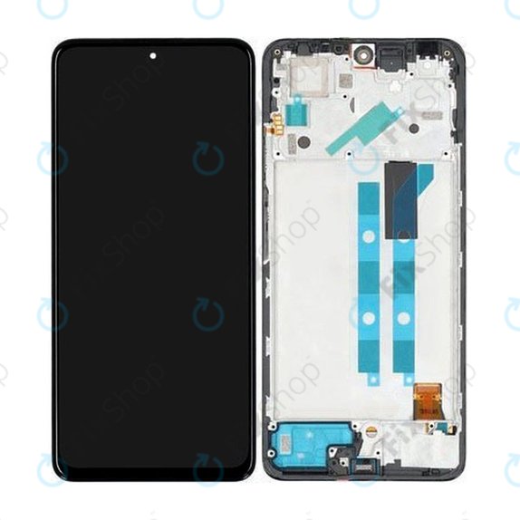 Wyświetlacz do Xiaomi Redmi Note 11 Pro 4G, 5G, Ekran dotykowy z ramką, 5600010K6S00, 5600010K6T00, Graphite Gray, Genuine Service Pack