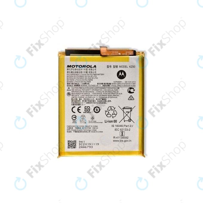 Bateria do Motorola Moto G8 Power XT2041, KZ50, 5000mAh, SB18C57585, Genuine Service Pack