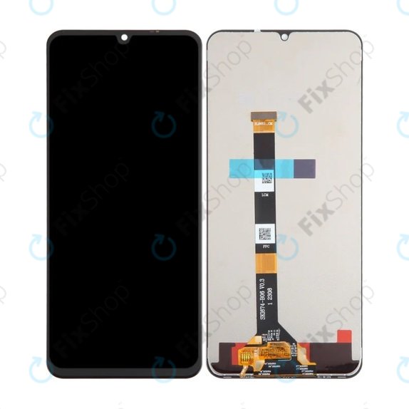 Wyświetlacz do Realme C53, RMX3760, Ekran dotykowy bez ramki, TFT