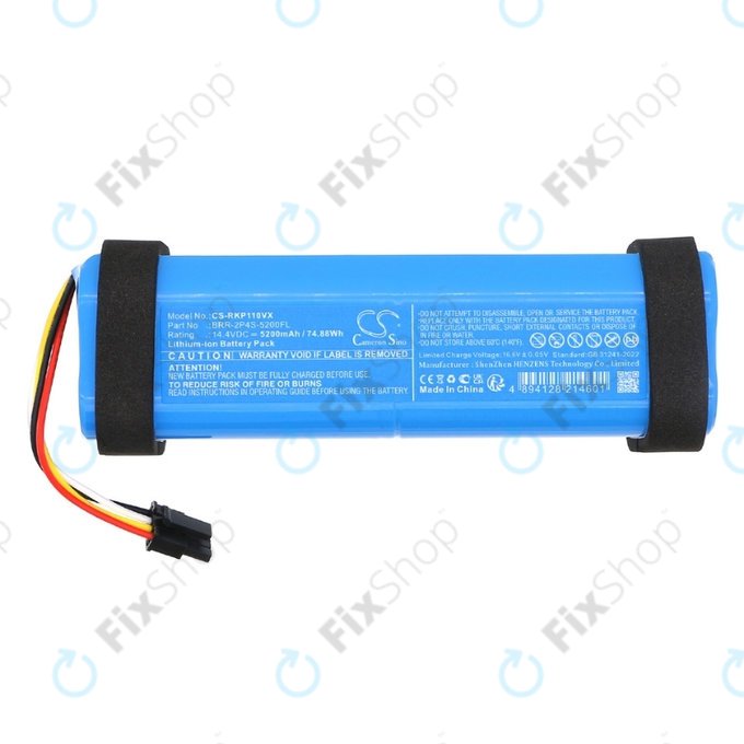 Bateria do Xiaomi Roborock Q5 Pro, Q5 Pro+, P10 Pro, BRR-2P4S-5200FL 14.4V, Li-Ion, 5200mAh, HQ