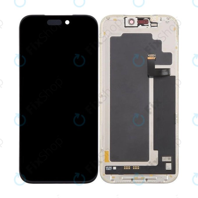 Wyświetlacz Soft OLED 120Hz dla iPhone 17 Pro Max, Ekran dotykowy z ramką, FixPremium PRO