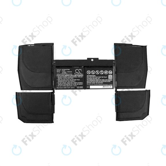 Bateria do MacBook 12" A1534 (Early 2015 - Mid 2017), 5200mAh, HQ