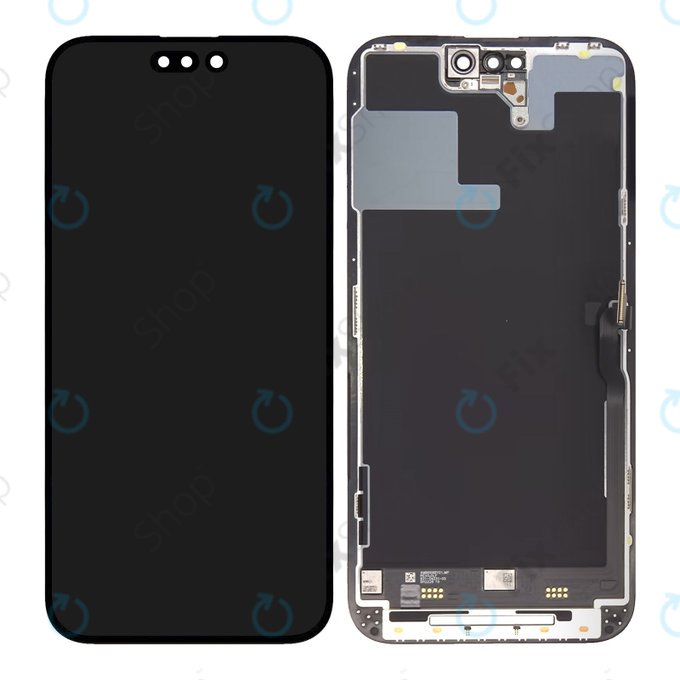 Wyświetlacz dla iPhone 14 Pro Max, Ekran dotykowy z ramką, Refurbished