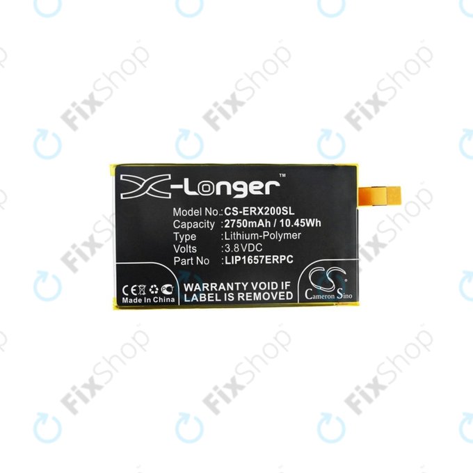Bateria dla Sony Xperia XZ2 Compact, 2750mAh, Li-Pol, 3.8 V, LIP1657ERPC, HQ