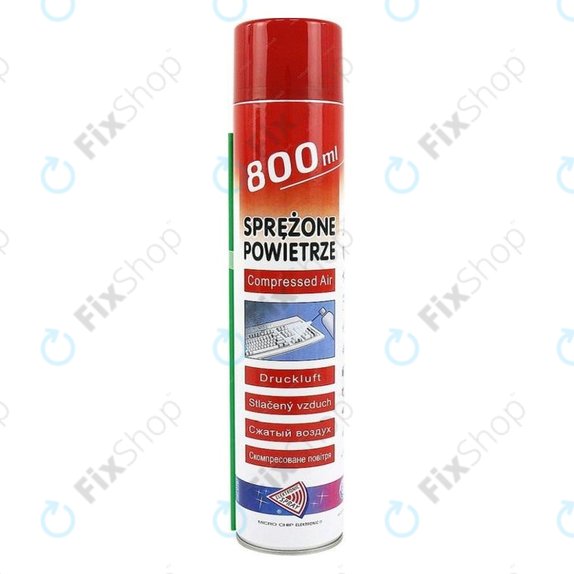 Sprezony odpylacz powietrza (Flammable), 800ml do Micro Chip Electronic