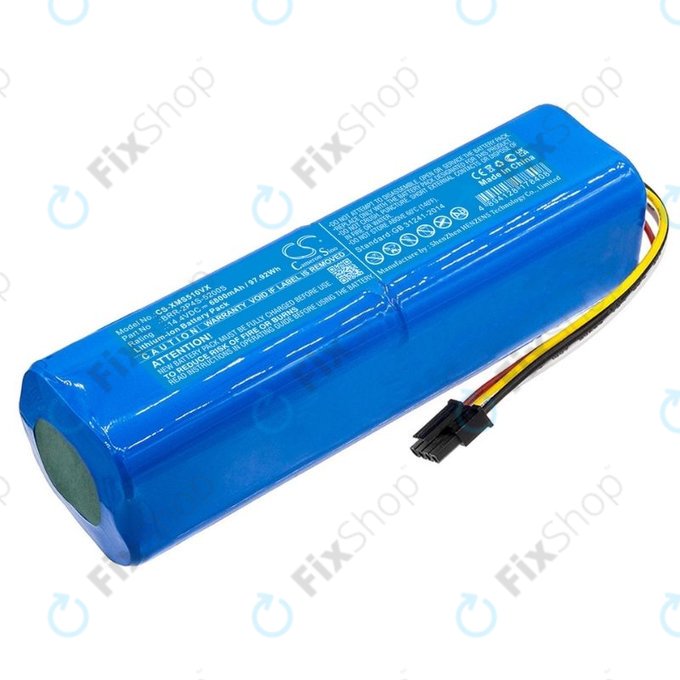 Bateria do Xiaomi Roborock S-seria, T-seria, Q-seria, BRR-2P4S-6800, Li-Ion, 14,4V 6800mAh, HQ
