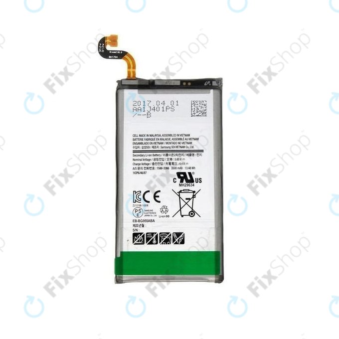 Bateria do Samsung S8 Plus G955F, EB-BG955ABE, 3500mAh