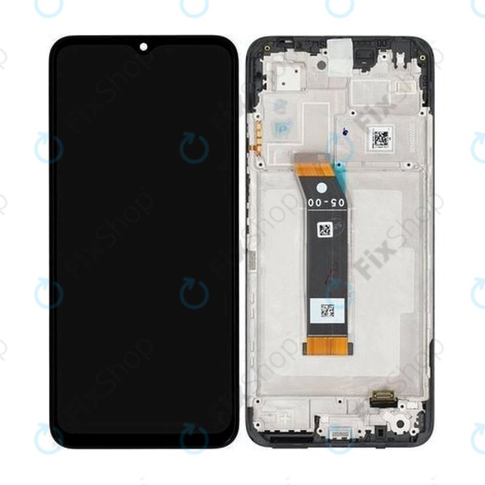 Wyświetlacz do Xiaomi Redmi 10 5G 22041219G, 22041219NY, Ekran dotykowy z ramką, TFT