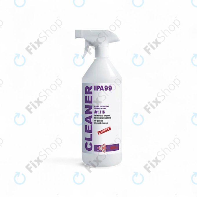 Izopropanol 99%, 1000 ml, z rozpylaczem, Cleanser IPA