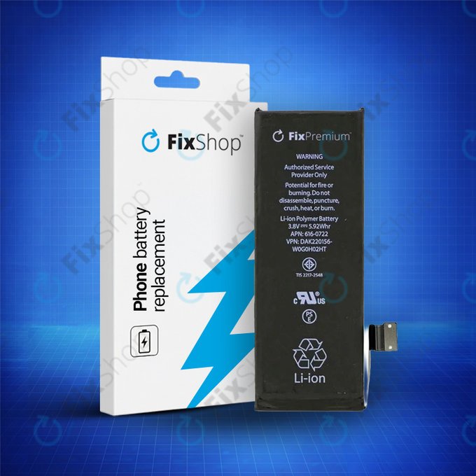 Bateria dla iPhone 5S, 1560mAh, FixPremium