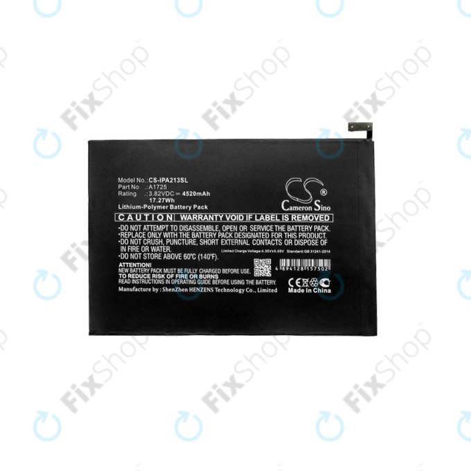 Bateria do iPad Mini 5, A1725, 4520mAh, HQ