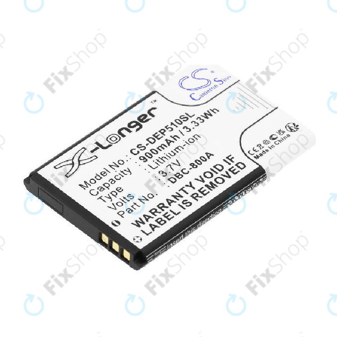Bateria do Doro 1360, 900mAh, Li-ion, 3.7V, DBC-800A, HQ