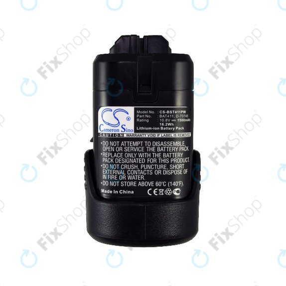 Bateria do Bosch GOP 10.8V, 1500mAh, Li-Ion, 10.8V, BAT411, BAT413, HQ