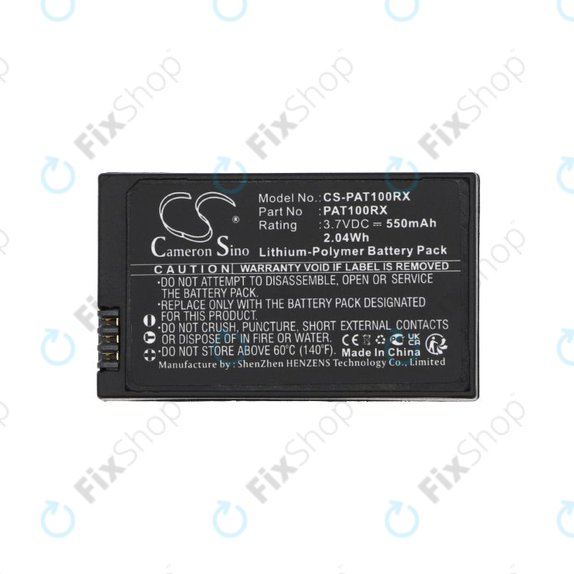 Bateria do Parrot, 550mAh, Li-Pol, 3.7V, PF070238, HQ