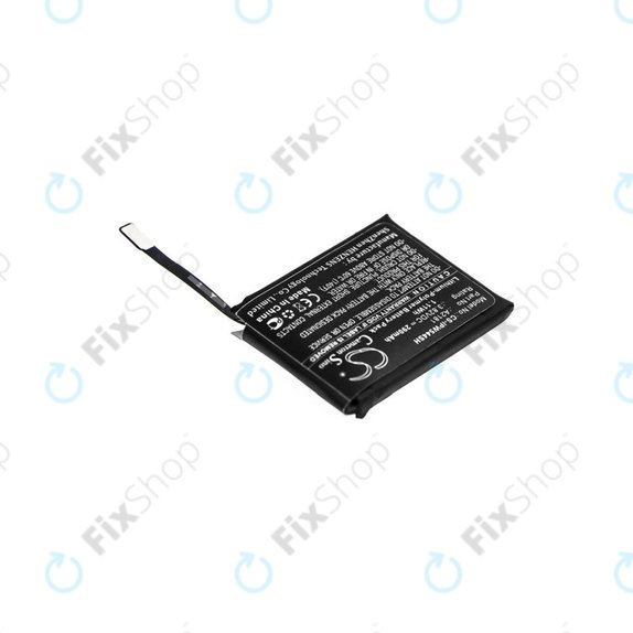 Bateria dla Apple Watch 5 44 mm, 290mAh, Li-Pol, 3.82 V, A2181, HQ