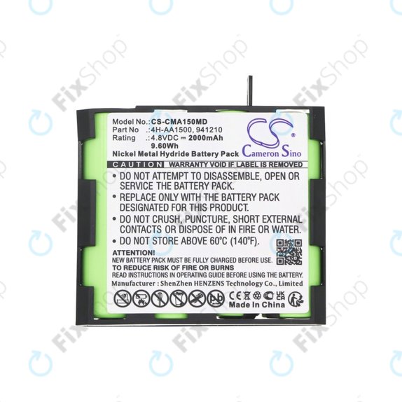 Bateria do Compex MI-Fitness, 2000mAh, Ni-MH, 4.8V, 941213, HQ