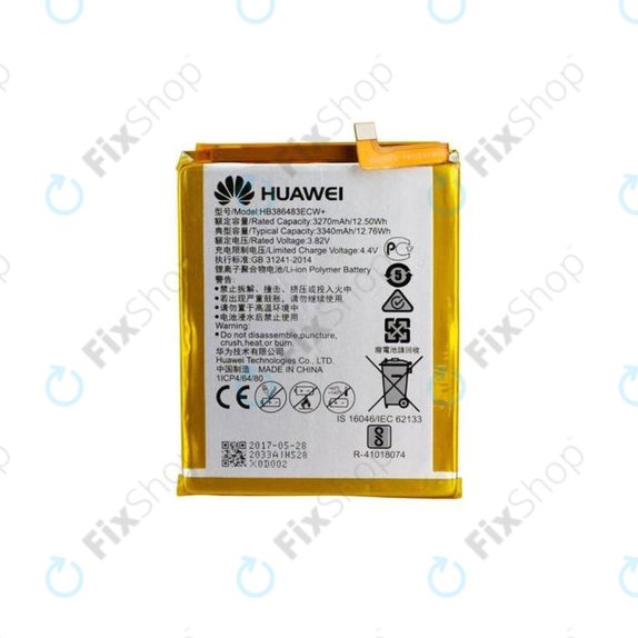 Bateria do Huawei Honor 6X (BLN-L21), HB386483ECW, 3340mAh, 24022033, Genuine Service Pack