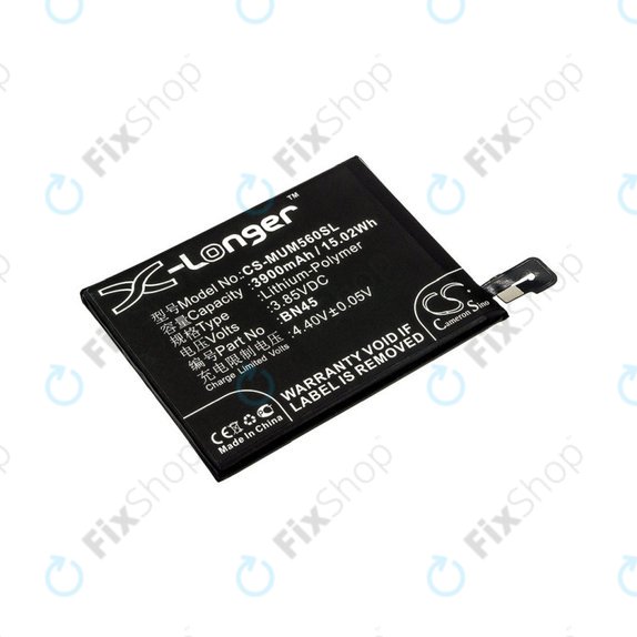 Bateria dla Xiaomi Redmi Note 5, Redmi Note 5 Pro, 3900mAh, Li-Pol, 3.85 V, BN45, HQ