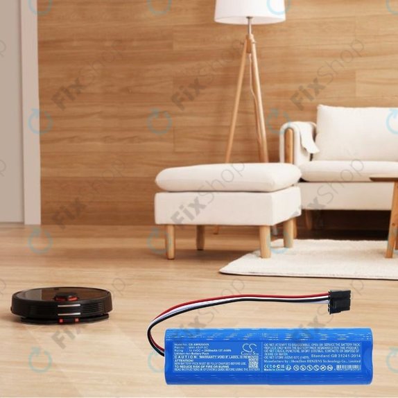 Bateria do Xiaomi Mi Robot Vacuum Mop Pro (P), 2 (Mijia 2C), Viomi V2 Pro, Proscenic LDS M7, STYJ02YM, MH1-4S1P-SC, Li-Ion, 14,4V 2600mAh, HQ
