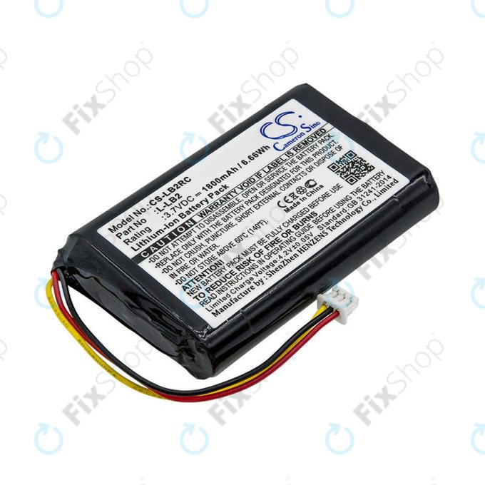 Bateria do Logitech MX1000, 1800mAh, Li-Ion, 3.7V, L-LB2, HQ