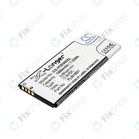 Bateria do Alcatel 1 Dual Sim, TCL 5033, Vodafone VFD, Telstra, 1900mAh, Li-Ion, 3.8V, TLI019D7, HQ