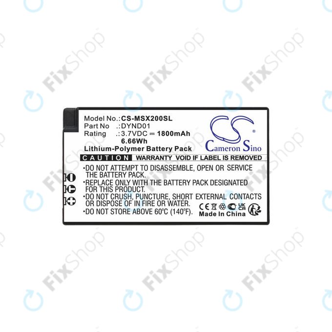 Bateria do Microsoft Xbox Elite Series 2, 1800mAh, Li-Pol, 3.7V, DYND01, HQ