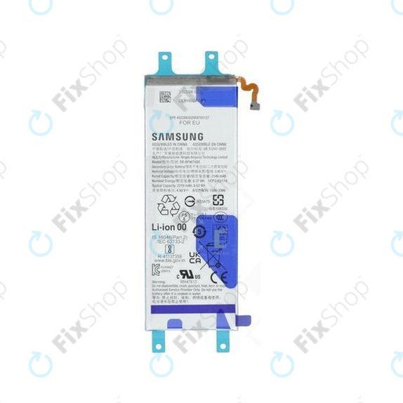 Bateria do Samsung Z Fold 7 F966B, EB-BF967ABE, 2210mAh (Sub), GH82-37549A, Genuine Service Pack