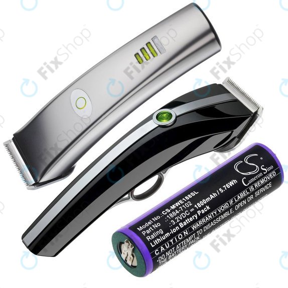 Bateria do Moser Ermila 1884, 1885, Wahl 1884 LI+PRO, Wahl Ermila 1884, 1885, 1800mAh, LiFePO4, 3.2V, -, HQ